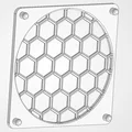 Nắp che quạt Noctua NF-A8 Push-Fit dạng Honeycomb (không cần ốc) - Thumbnail 2
