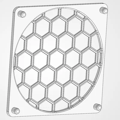 Nắp che quạt Noctua NF-A8 Push-Fit dạng Honeycomb (không cần ốc)