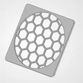 Nắp che quạt Noctua NF-A8 Push-Fit dạng Honeycomb (không cần ốc) - Thumbnail 3