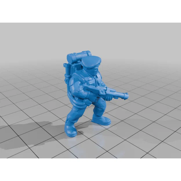 Bộ sưu tập mô hình lính Oldhammer (Oldhammer Soldier Sets) in 3D - Image 6