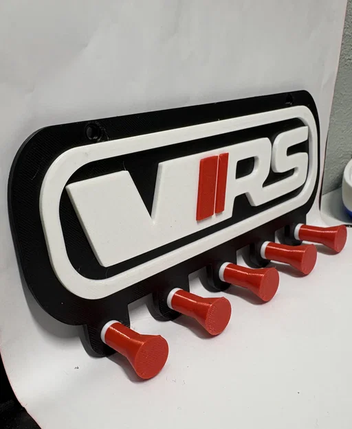 Móc Treo Chìa Khóa Skoda VRS (Skoda VRS Key Holder) - Image 2