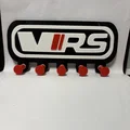 Móc Treo Chìa Khóa Skoda VRS (Skoda VRS Key Holder) - Thumbnail 3