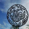 Tranh Treo Tường 2D Chú Lười Dễ Thương Giữa Rừng Nhiệt Đới - Thumbnail 3