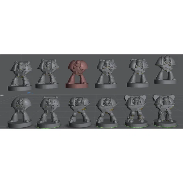 Tiến hóa Giáp Space Marine (Chỉnh OCD & Sửa Pauldron đồng bộ) - Image 5