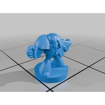 Epic Scale: Các biến thể giáp Space Marine (Astartes) 6mm