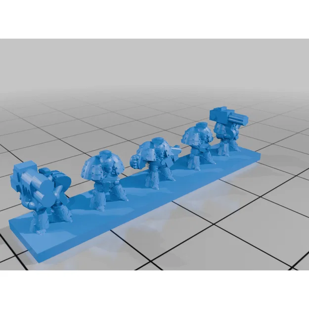 Epic Scale: Các biến thể giáp Space Marine (Astartes) 6mm - Image 6