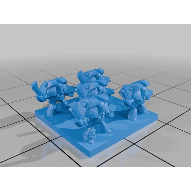 Epic Scale: Các biến thể giáp Space Marine (Astartes) 6mm - Image 40