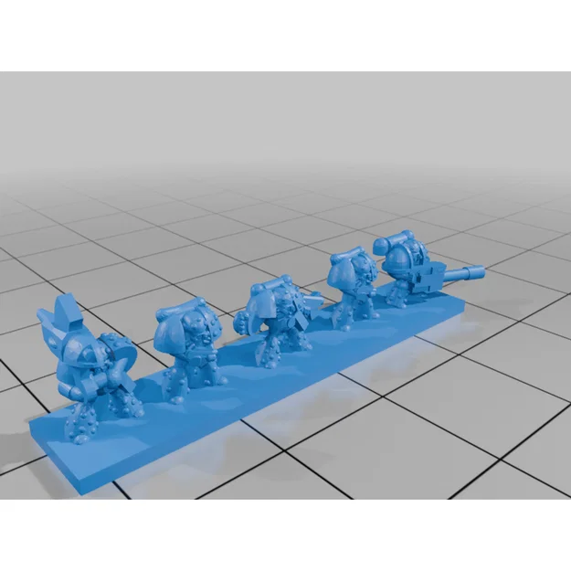 Epic Scale: Các biến thể giáp Space Marine (Astartes) 6mm - Image 41