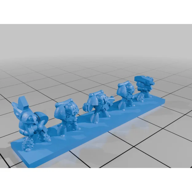 Epic Scale: Các biến thể giáp Space Marine (Astartes) 6mm - Image 42