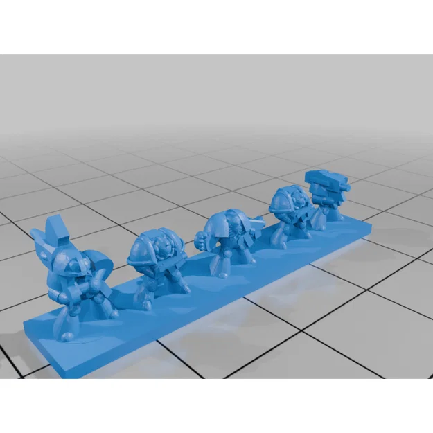 Epic Scale: Các biến thể giáp Space Marine (Astartes) 6mm - Image 43