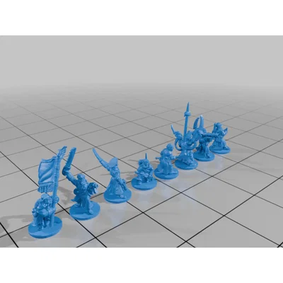 Epic Scale Retro Guardsmen (Lính Vệ binh phong cách retro tỉ lệ Epic)