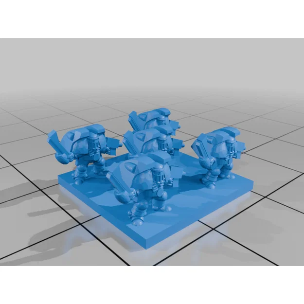 Epic Scale: Các biến thể giáp Space Marine (Astartes) 6mm - Image 47