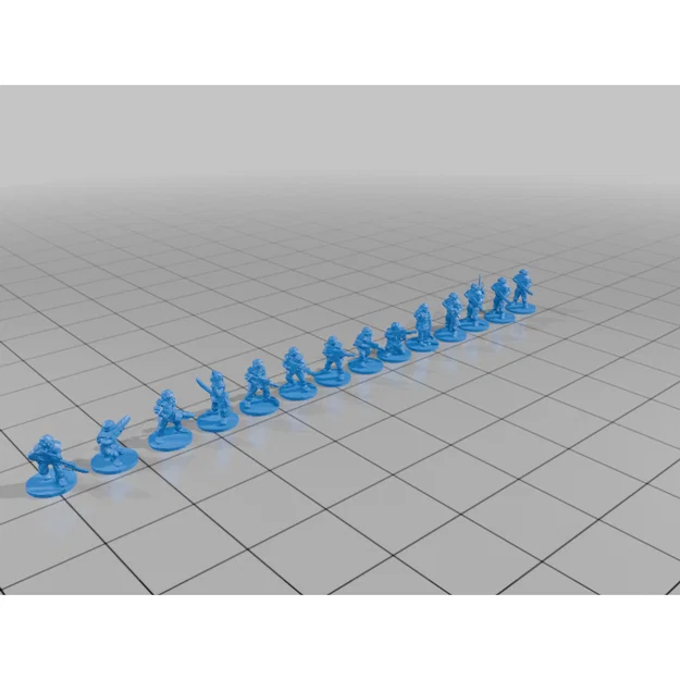 Epic Scale Retro Guardsmen (Lính Vệ binh phong cách retro tỉ lệ Epic) - Image 6