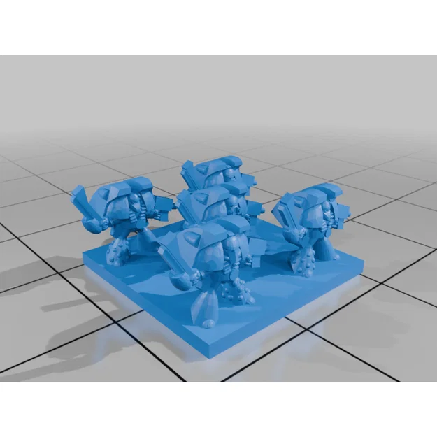 Epic Scale: Các biến thể giáp Space Marine (Astartes) 6mm - Image 52