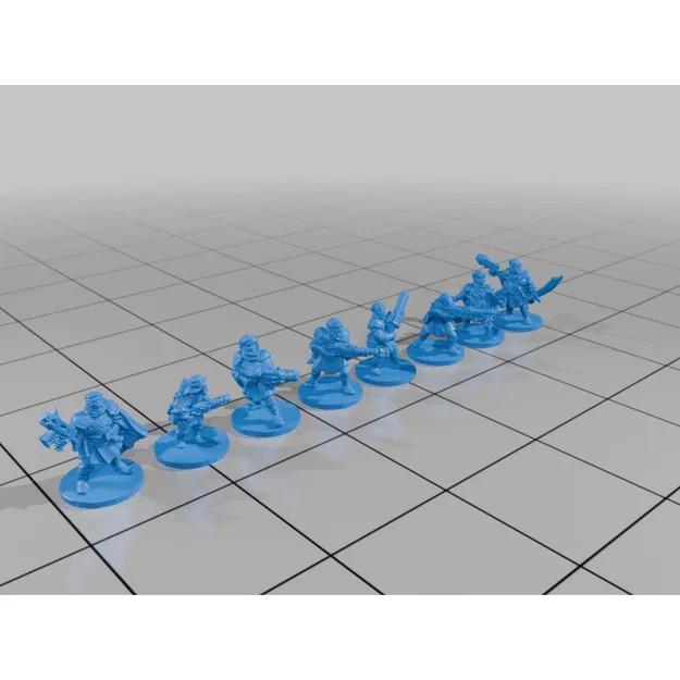 Epic Scale Retro Guardsmen (Lính Vệ binh phong cách retro tỉ lệ Epic) - Image 12