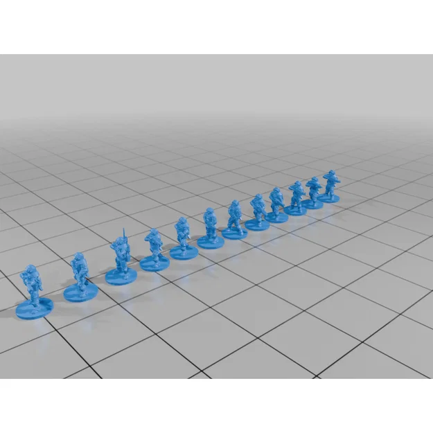 Epic Scale Retro Guardsmen (Lính Vệ binh phong cách retro tỉ lệ Epic) - Image 13