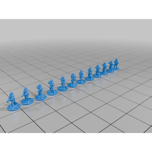 Epic Scale Retro Guardsmen (Lính Vệ binh phong cách retro tỉ lệ Epic) - Image 14