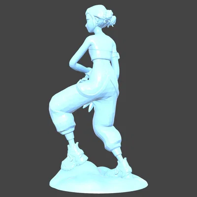 Zoey K-Pop Demon Hunter – Mẫu 3D figure chi tiết cao (15cm)
