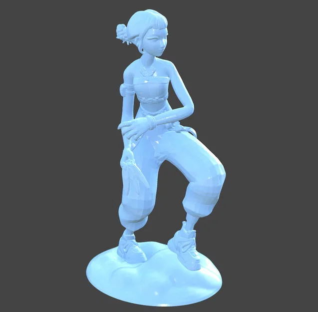 Zoey K-Pop Demon Hunter – Mẫu 3D figure chi tiết cao (15cm) - Image 3
