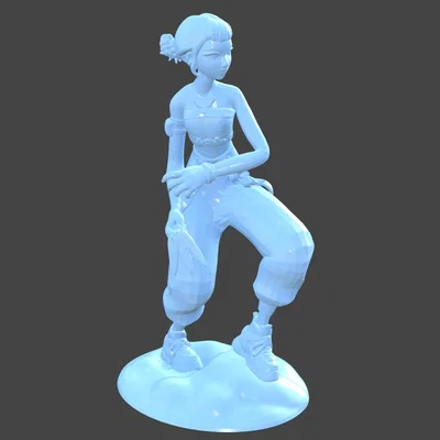 Zoey K-Pop Demon Hunter – Mẫu 3D figure chi tiết cao (15cm)