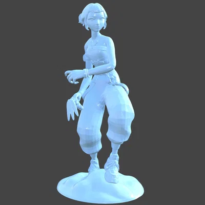 Zoey K-Pop Demon Hunter – Mẫu 3D figure chi tiết cao (15cm)
