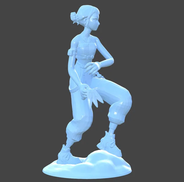 Zoey K-Pop Demon Hunter – Mẫu 3D figure chi tiết cao (15cm) - Image 5