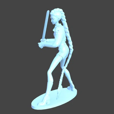 Rumi K-Pop Demon Hunter – Mẫu 3D nhân vật (15cm)