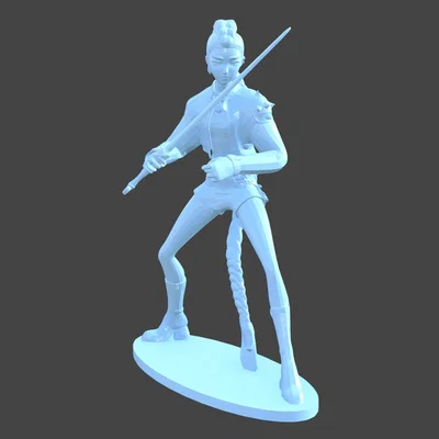 Rumi K-Pop Demon Hunter – Mẫu 3D nhân vật (15cm)