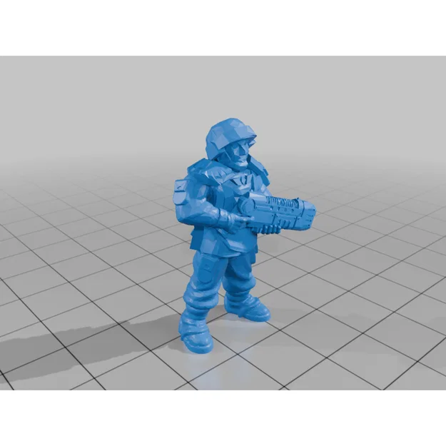 2nd Edition Arcadians – Lính gác kitbash phong cách retro - Image 1