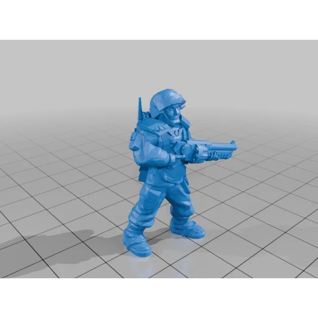2nd Edition Arcadians – Lính gác kitbash phong cách retro - Image 2