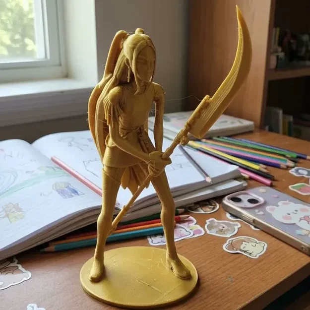 Mira K-Pop Demon Hunter – Mô hình 3D tượng trưng bày (15cm) - Image 1