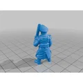 Mô hình Commissar (Ủy viên Chính trị) 3D in cho Warhammer 40k - Thumbnail 6