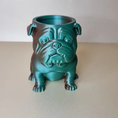 Chậu trồng cây Bulldog (Bulldog Plant Pot-Planter)