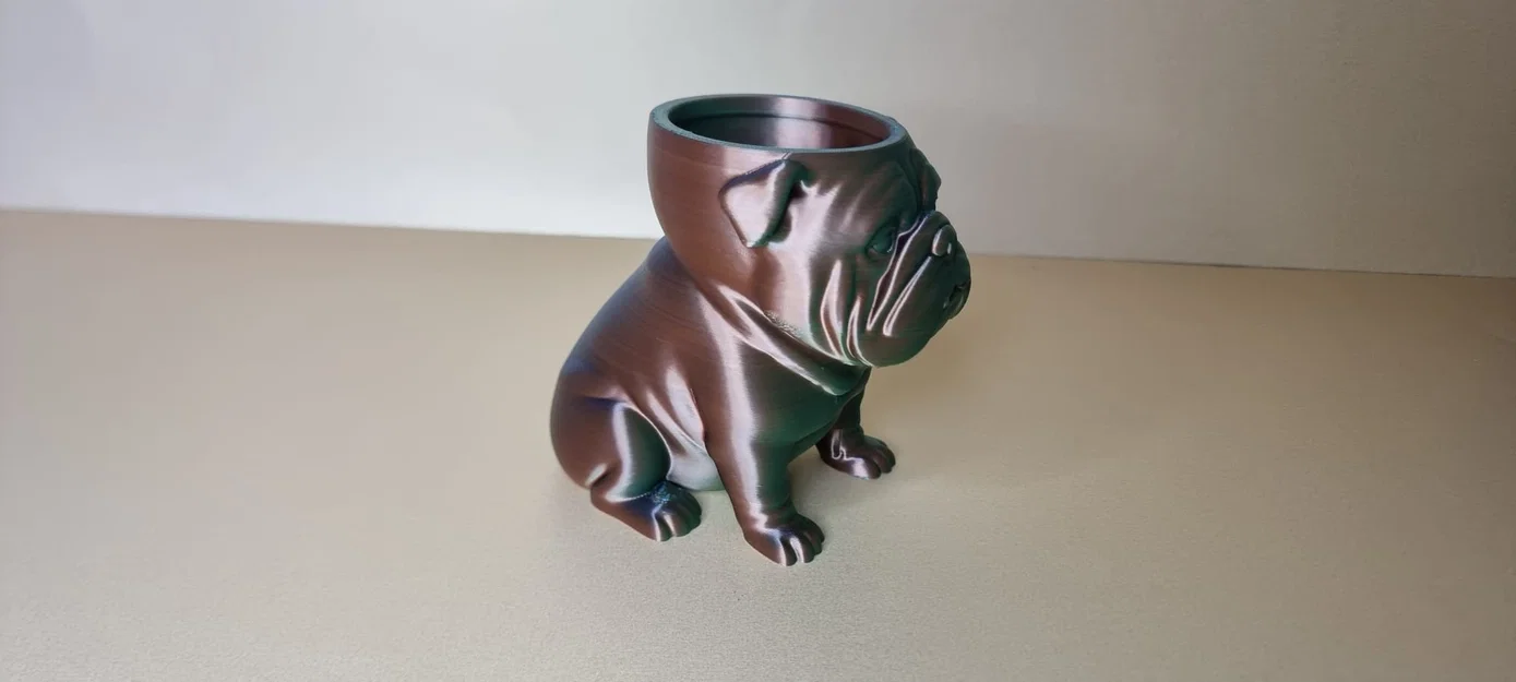 Chậu trồng cây Bulldog (Bulldog Plant Pot-Planter) - Image 3