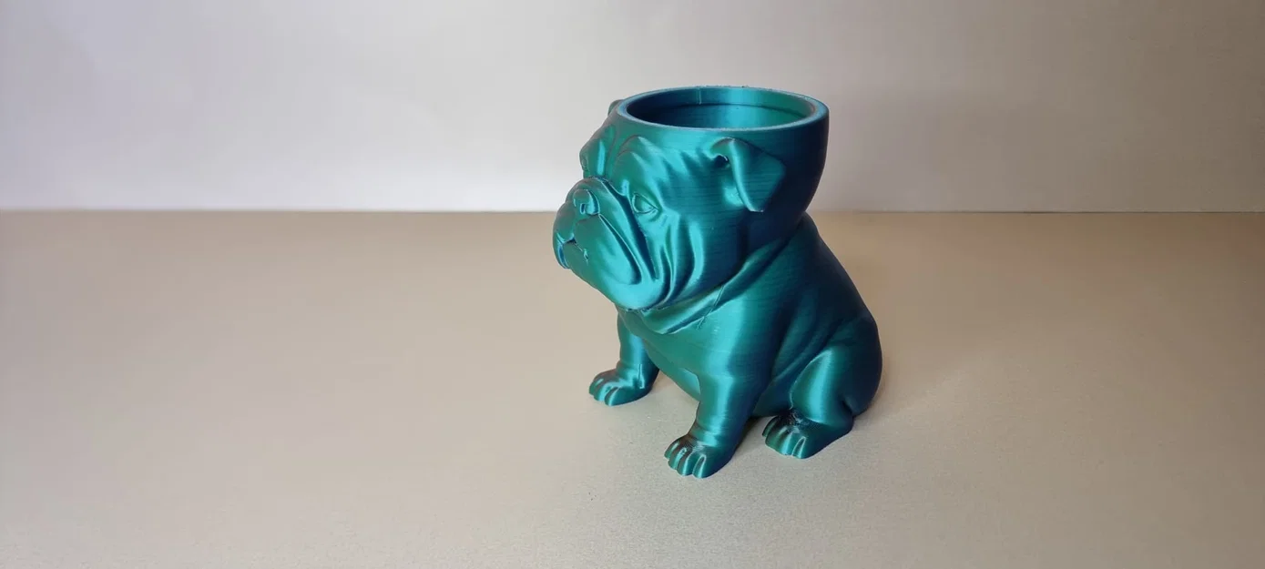 Chậu trồng cây Bulldog (Bulldog Plant Pot-Planter) - Image 4