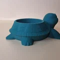 Chậu cây Rùa đa năng nhiều màu (Multifunctional Turtle planter multicolor) - Thumbnail 2