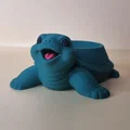 Chậu cây Rùa đa năng nhiều màu (Multifunctional Turtle planter multicolor) - Thumbnail 4