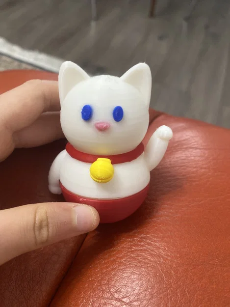 Chú Mèo Thần Tài Lắc Lư (Weeble)! - Image 1