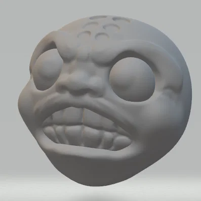 Mô hình điêu khắc đầu người Mad Head độc đáo để trang trí bàn làm việc
