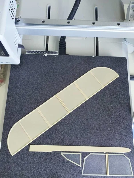 Glider cơ bản in 3D hoàn toàn (Fully Printed Basic Glider) - Image 4