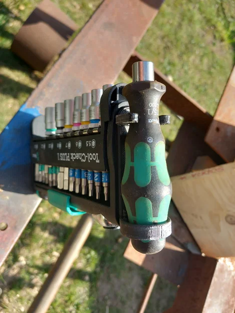 Khay giữ tay cầm Wera 816R chuẩn Gridfinity cho bàn làm việc - Image 1
