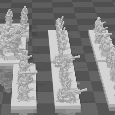 Bộ sưu tập mô hình Retro 40k Epic Pack cho game thủ Warhammer