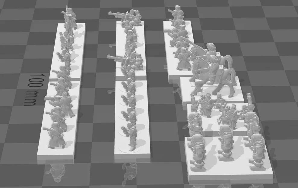 Bộ sưu tập mô hình Retro 40k Epic Pack cho game thủ Warhammer - Image 2