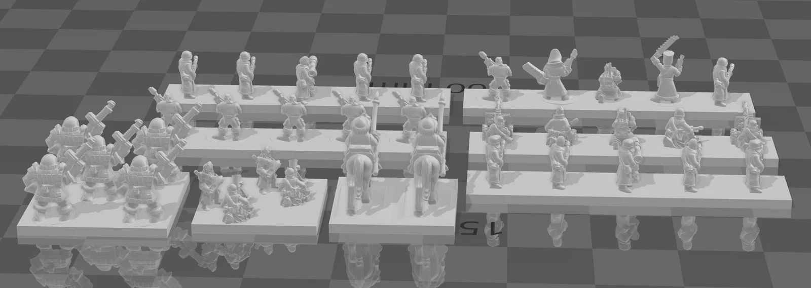 Bộ sưu tập mô hình Retro 40k Epic Pack cho game thủ Warhammer - Image 4