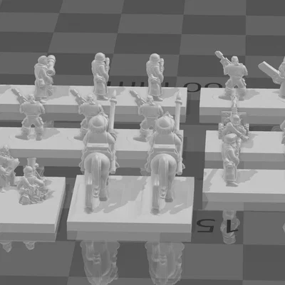 Bộ sưu tập mô hình Retro 40k Epic Pack cho game thủ Warhammer