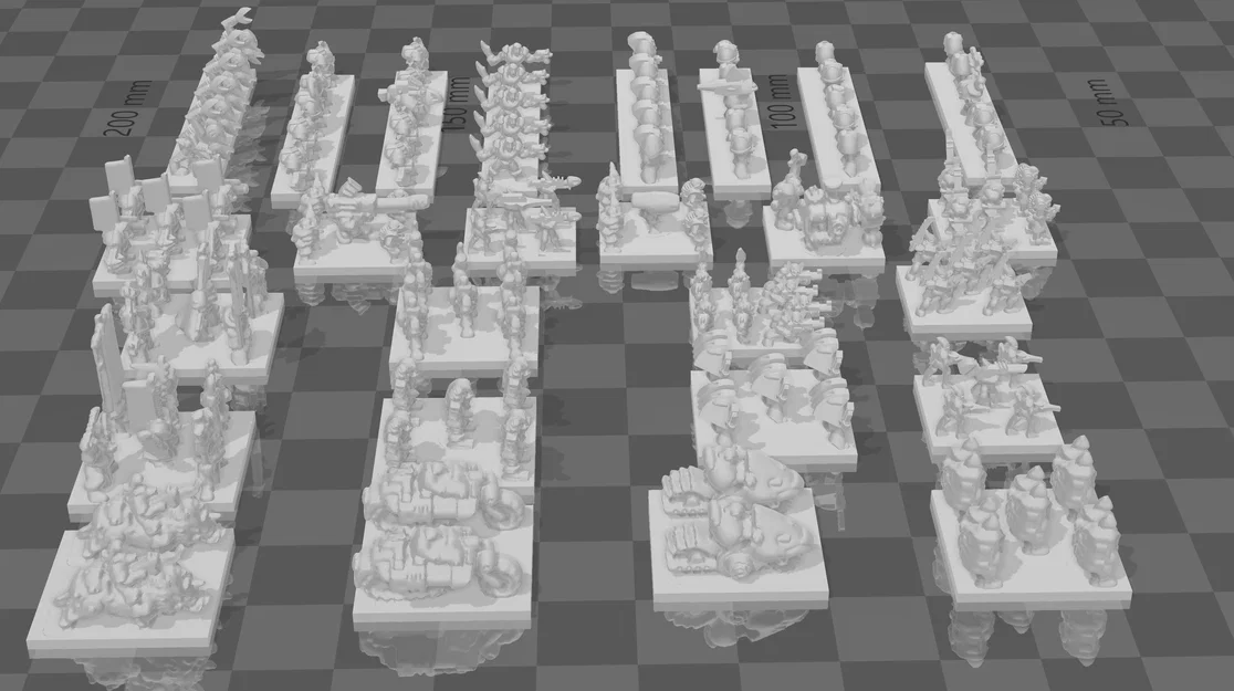 Bộ sưu tập mô hình Retro 40k Epic Pack cho game thủ Warhammer - Image 5