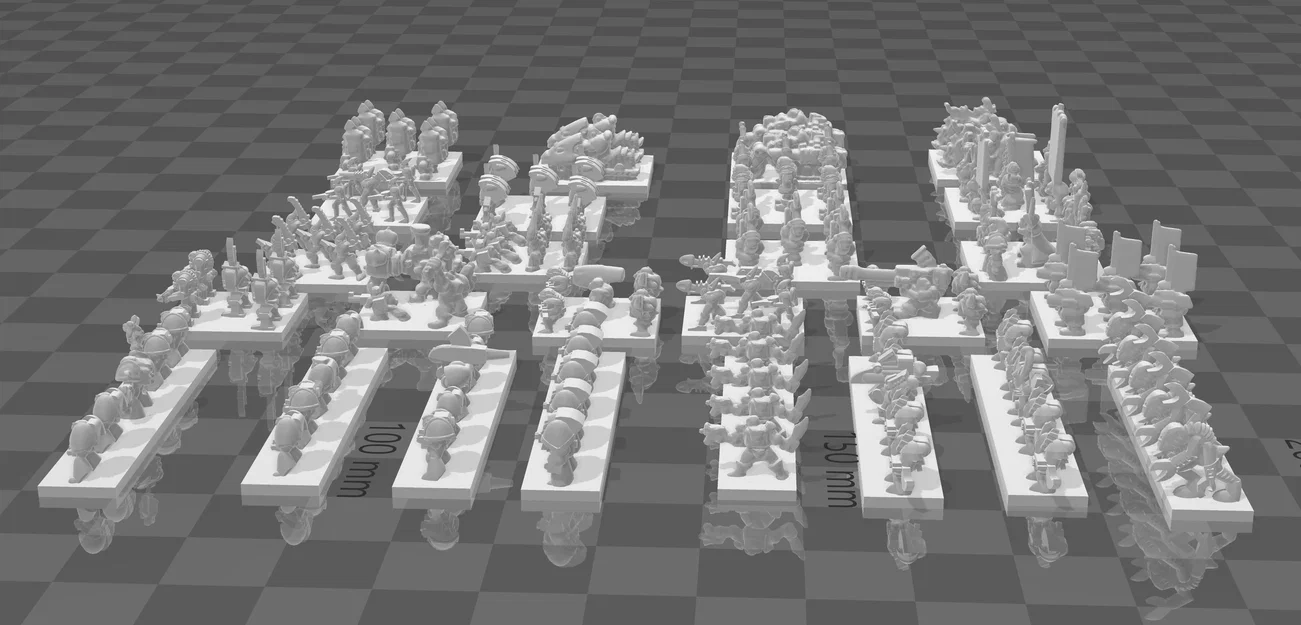 Bộ sưu tập mô hình Retro 40k Epic Pack cho game thủ Warhammer - Image 6