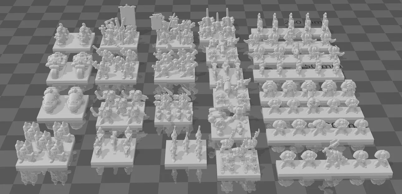 Bộ sưu tập mô hình Retro 40k Epic Pack cho game thủ Warhammer - Image 7