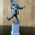 Tượng Banksy ở London (Banksy statue London) - Thumbnail 2