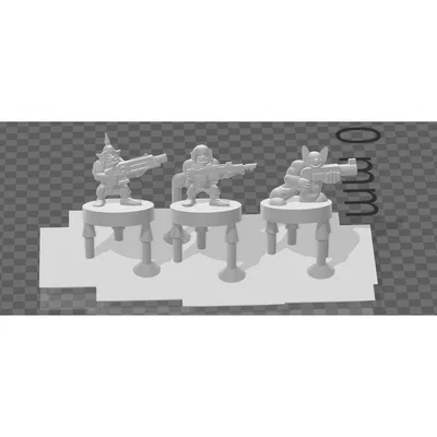 Retro Epic Mobs – Bộ Space Orc Retro tỉ lệ Epic